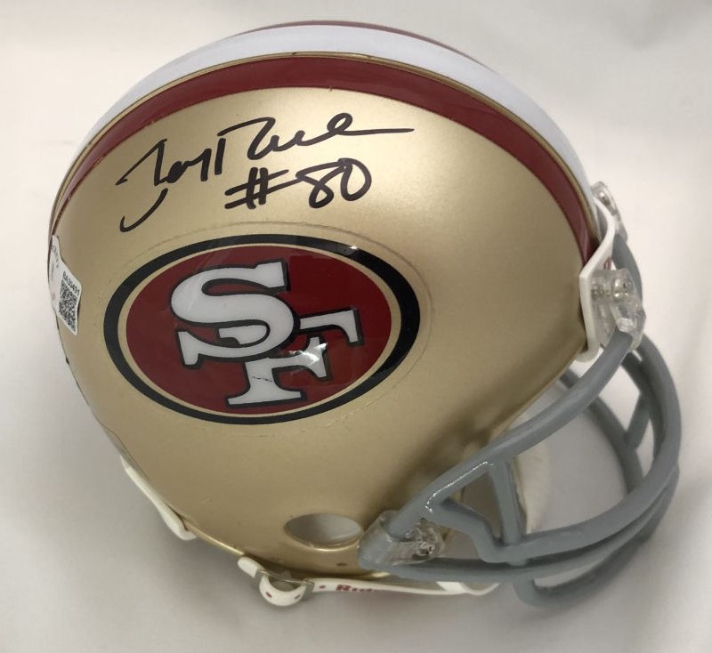 Jerry rice 2024 mini helmet